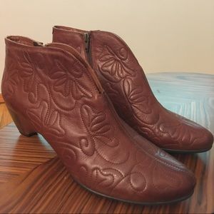 Pikolinos Brown Leather Italian Ankle Boots